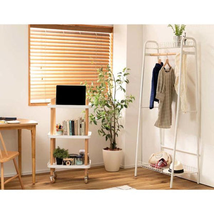 【送料無料】ハンガーラック ホワイト 白