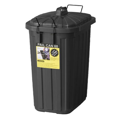 【送料無料】ペールカン 60L ブラック 黒