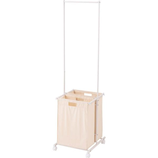 【送料無料】ランドリーハンガー ホワイト 白