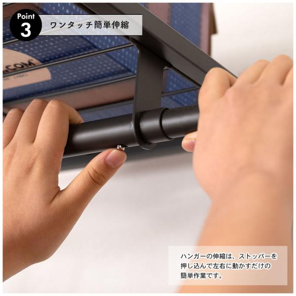 【送料無料】ハンガーラック ホワイト 白