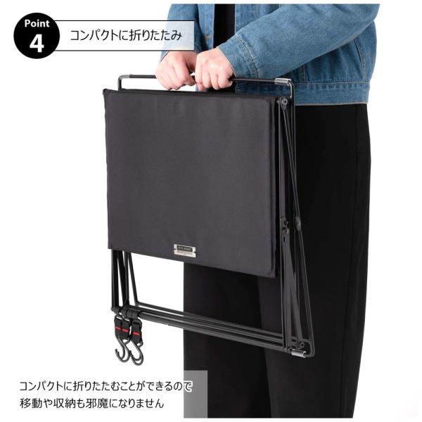 【送料無料】フォールディングハンギングラック グリーン 緑