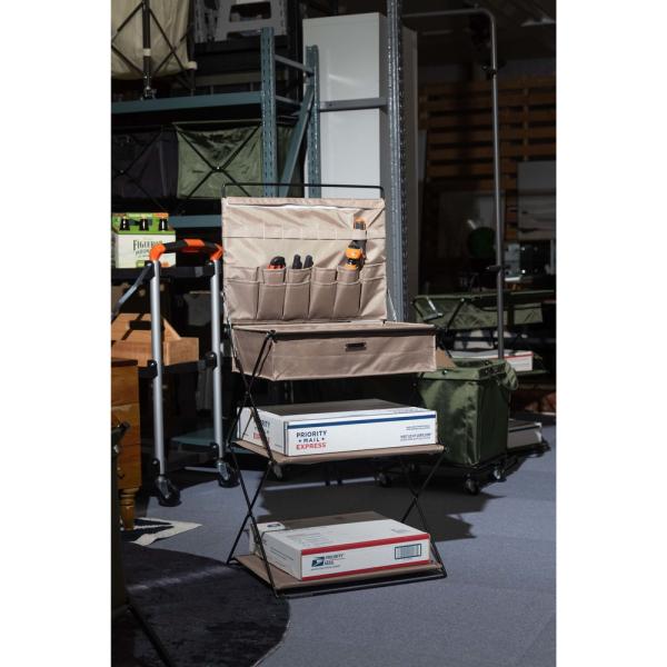 【送料無料】フォールディングラック ベージュ