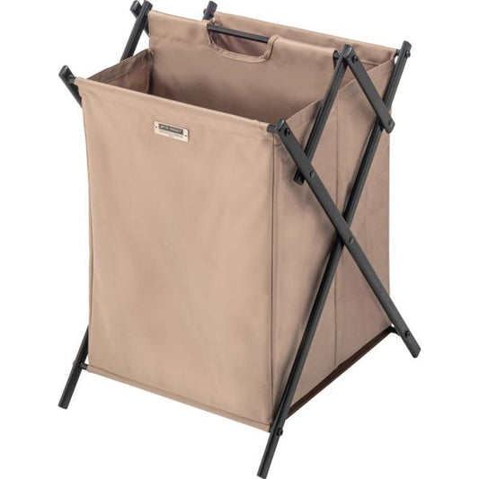 【送料無料】フォールディングバスケットL ベージュ