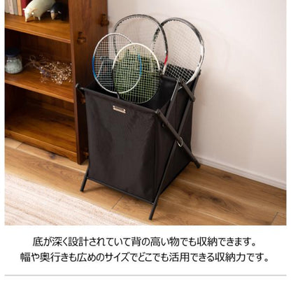 【送料無料】フォールディングバスケットL グリーン 緑