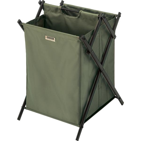 【送料無料】フォールディングバスケットL グリーン 緑