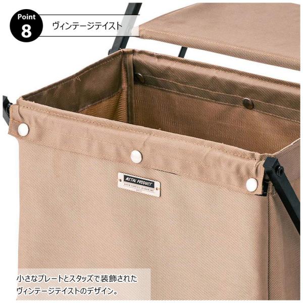 【送料無料】フォールディングマガジンラック グリーン 緑