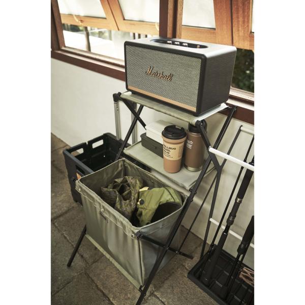 【送料無料】フォールディングマガジンラック グリーン 緑