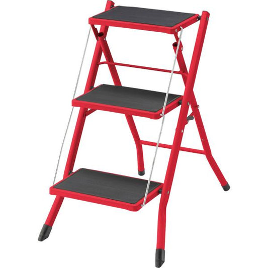 【送料無料】ステップ台 レッド 赤