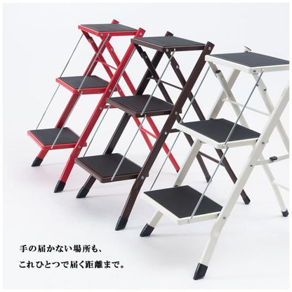 【送料無料】ステップ台 ホワイト 白