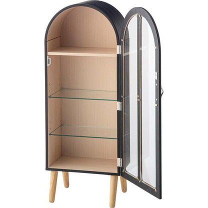 【送料無料】コレクションシェルフ ブラック 黒