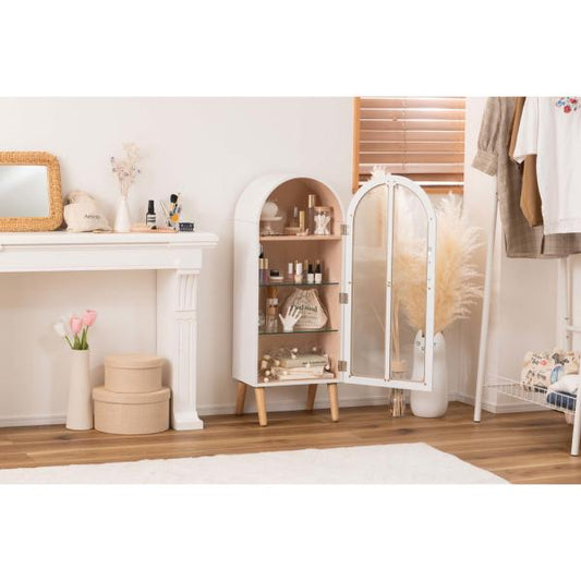 【送料無料】コレクションシェルフ ホワイト 白