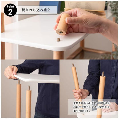 【送料無料】ラック5段 ホワイト 白