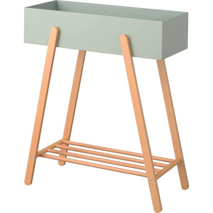 【送料無料】プランタースタンド グリーン 緑