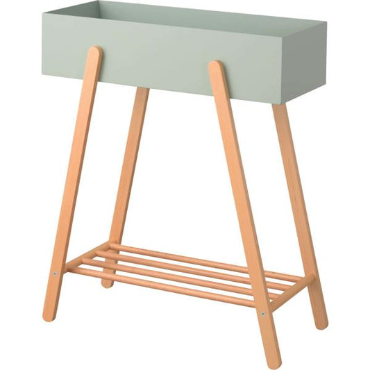 【送料無料】プランタースタンド グリーン 緑