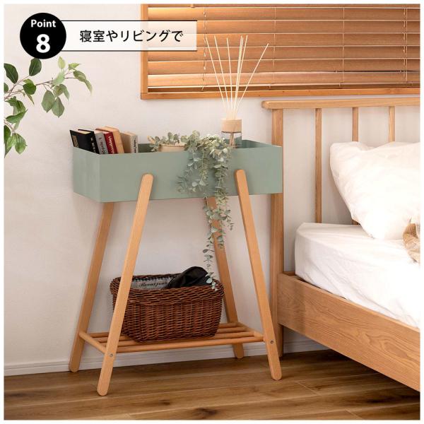 【送料無料】プランタースタンド ホワイト 白