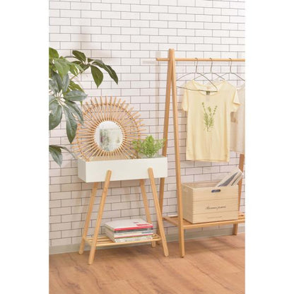 【送料無料】プランタースタンド ホワイト 白