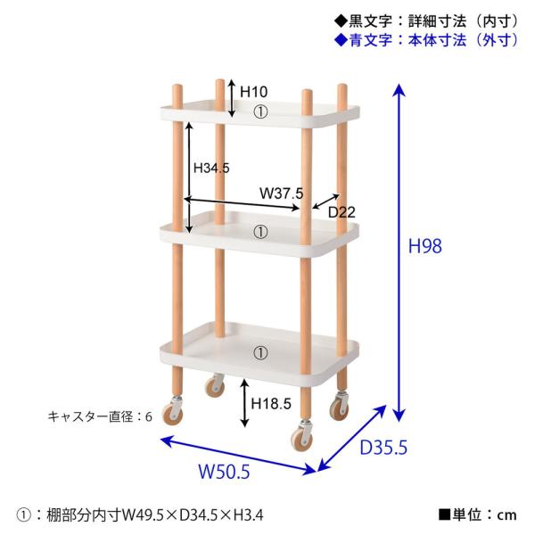 【送料無料】ワゴン 3D グリーン 緑