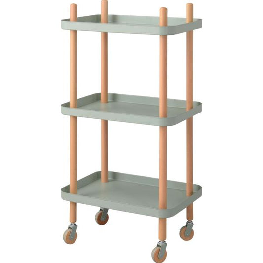 【送料無料】ワゴン 3D グリーン 緑