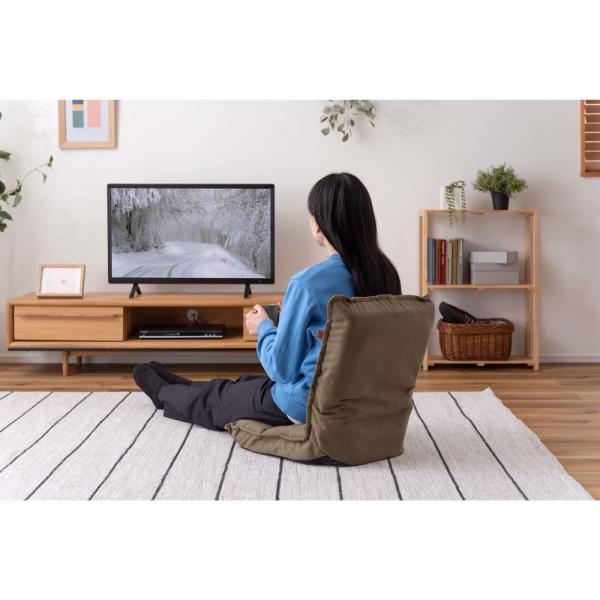 【送料無料】カックンリクライナー グリーン 緑