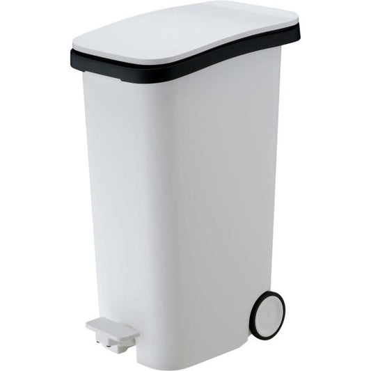 【送料無料】スムース　ペダルダストボックス31L ホワイト 白