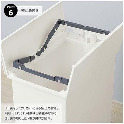 【送料無料】SOLOW ペダルオープンツイン20L ホワイト 白