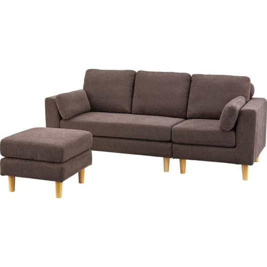 【送料無料】トルエ　ソファ ブラウン