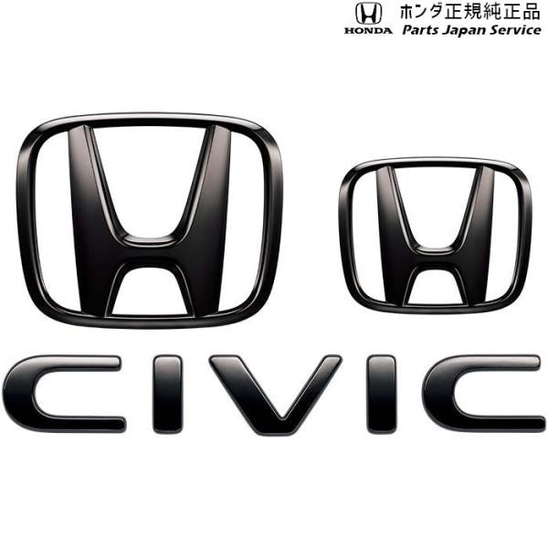 FL1系シビック 09. ブラックエンブレム 08F20-T43-000 CIVIC HONDA