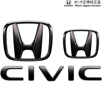 FL1系シビック 09. ブラックエンブレム 08F20-T43-000 CIVIC HONDA