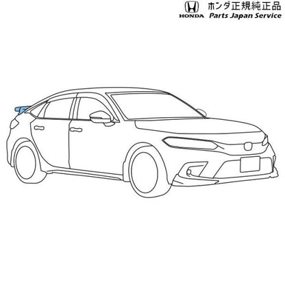 【大型便】FL1系シビック 3.テールゲートスポイラー 08F02-T43-080 CIVIC HONDA