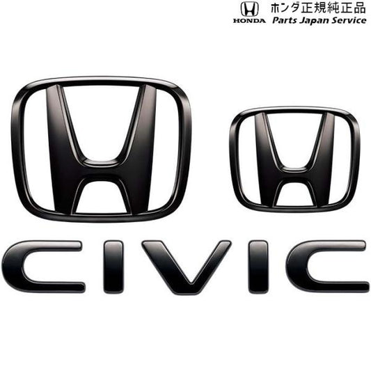 FL1系シビック 14.ブラックエンブレム 08F20-T43-000 CIVIC HONDA