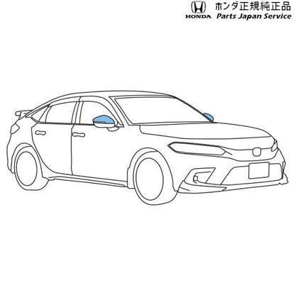 FL1系シビック 6.ドアミラーカバー 08R06-T43-010 CIVIC HONDA