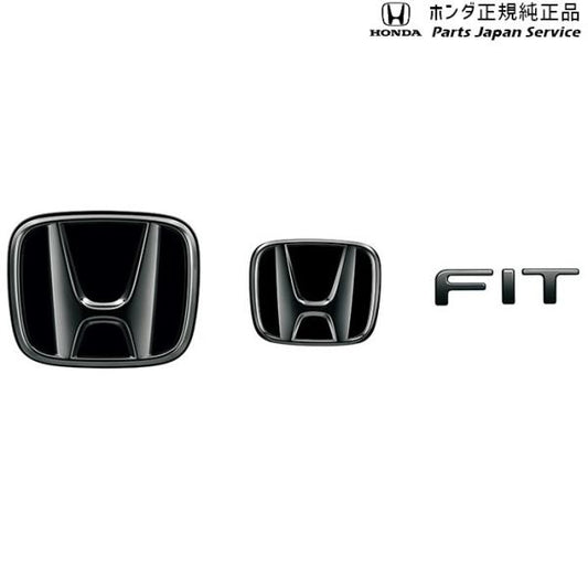 GR3系フィット 10.ブラックエンブレム 08F20-TZA-000C FIT HONDA
