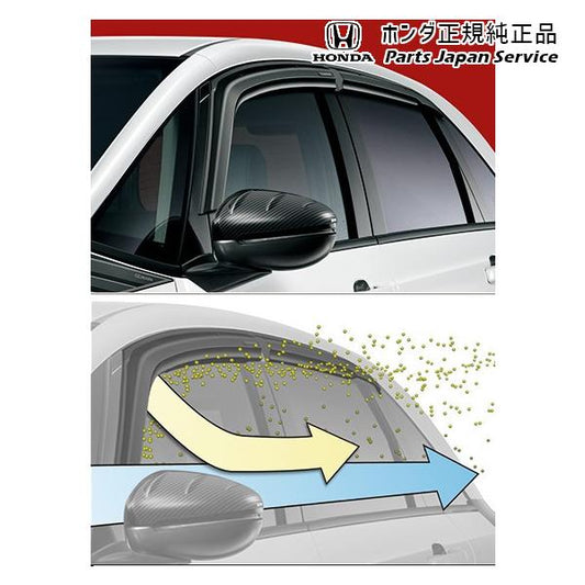 GR3系フィット 127.ベンチレーテッドバイザー 08Z49-TZA-C30 FIT HONDA