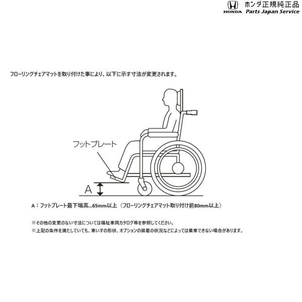 【大型便】GT5系フリード 95.フローリングチェアマット 08P11-33F-010 FREED HONDA