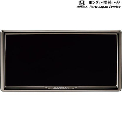 JF5系エヌボックス 39.ライセンスフレーム(ダーククロームメッキタイプ) N-BOX HONDA