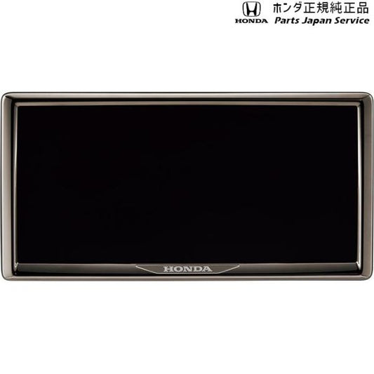 JF5系エヌボックス 39.ライセンスフレーム(ダーククロームメッキタイプ) N-BOX HONDA