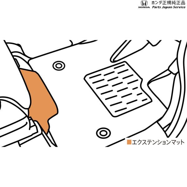 JF5系エヌボックス 57.フロアカーペットマット(プレミアムタイプ) N-BOX HONDA