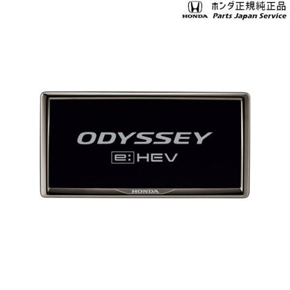 RC5系オデッセイ 18.ライセンスフレーム/ダーククロームメッキ ODYSSEY HONDA
