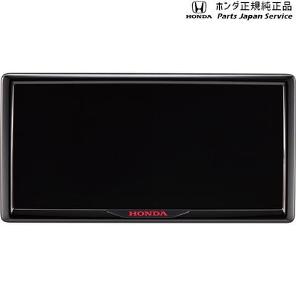 RP6系ステップワゴン 80.ライセンスフレーム/ベルリナブラックタイプ STEPWGN HONDA
