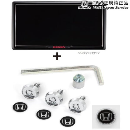 RP6系ステップワゴン 92.ライセンスフレームとロックボルトのセット STEPWGN HONDA