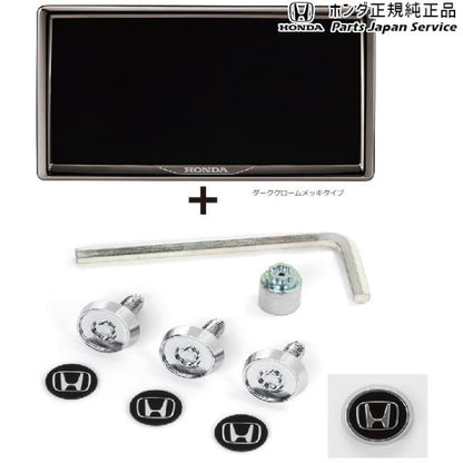 RP6系ステップワゴン 92.ライセンスフレームとロックボルトのセット STEPWGN HONDA