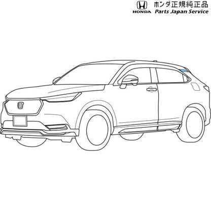 RV3系ヴェゼル 14.Cピラーデカール 08F31-3M0-000 VEZEL HONDA