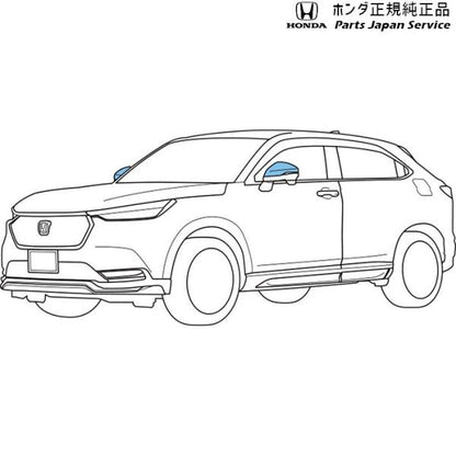 RV3系ヴェゼル 19.ドアミラーカバー 08R06-3M0-091 VEZEL HONDA