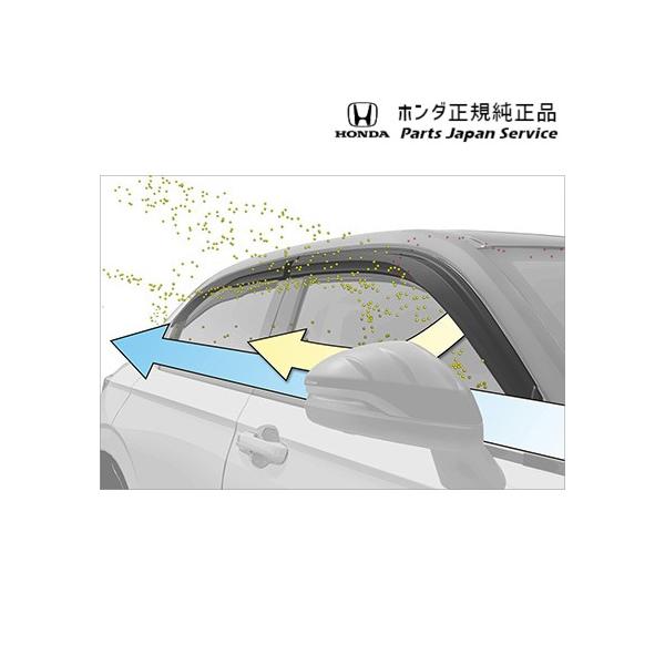 【大型便】RV3系ヴェゼル 129.ベンチレーテッドバイザー 08Z49-3M0-0Y0 VEZEL HONDA