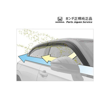 【大型便】RV3系ヴェゼル 129.ベンチレーテッドバイザー 08Z49-3M0-0Y0 VEZEL HONDA