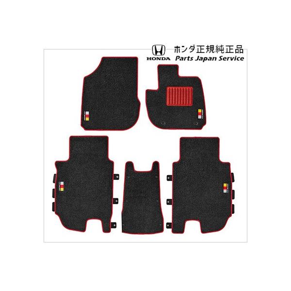 【大型便】RV3系ヴェゼル 130.スポーツマット/ブラック×レッド 08Z49-3M0-AD0 VEZEL HONDA