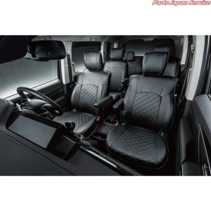 【大型便】CV1W系デリカD5 57.本革調シートカバー DELICAD5 MITSUBISHI