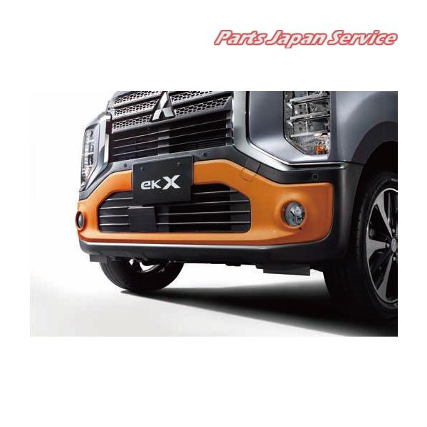 B35W系EKクロス 7.フロントバンパーガーニッシュ EKX MITSUBISHI