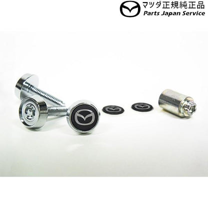 BP5R系MAZDA3 ナンバープレートロックボルト(エンブレム付)ES0C C902V9760 MAZDA3 MAZDA