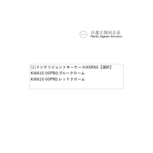 FE13系オーラ 49.インテリジェントキーケース HSRX6 AURA NISSAN